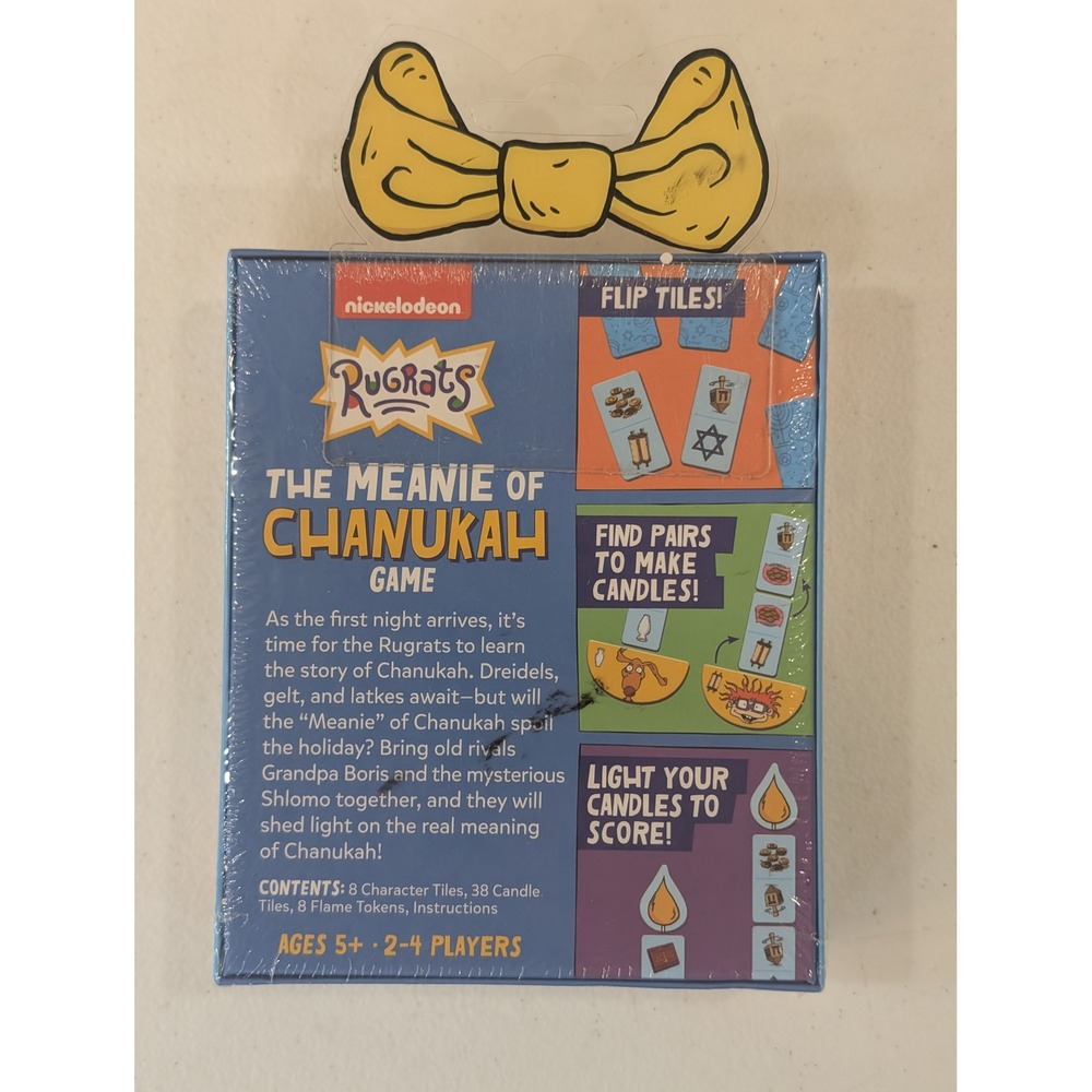Rugrats The Meanine of Chanukah Game NEW Nickelodeon Funko 2-4 Players - Picture 2 of 3